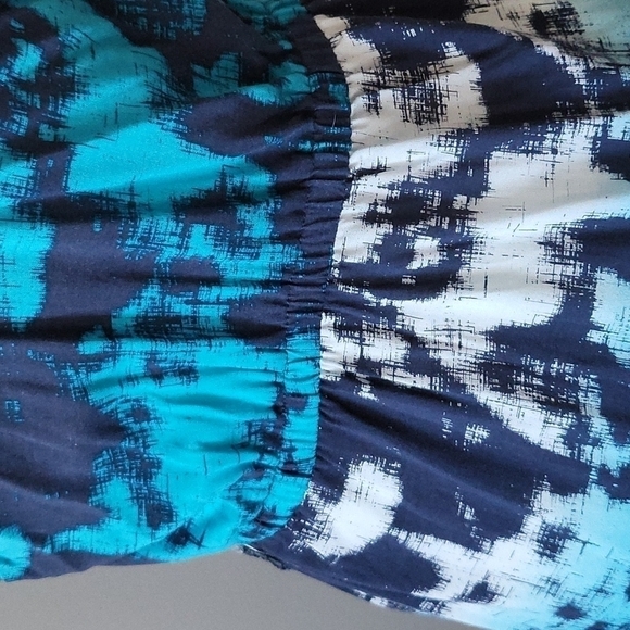 Hang Ten navy and turquoise racerback dress with pockets NWT - Picture 3 of 12